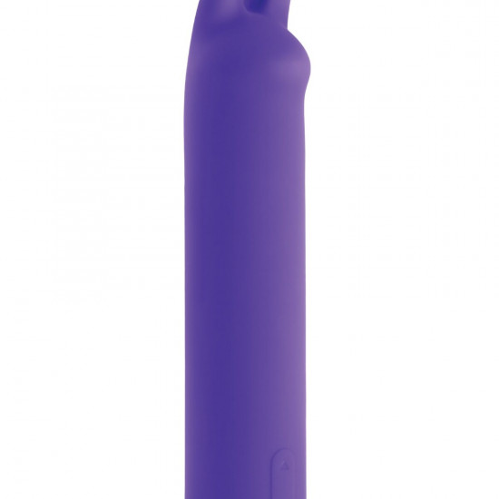 Вібратор S Pleasures Bullets Amethyst, фіолетовий, з двома відростками, 10 режимів, діаметр 2,8 см