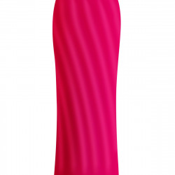 Віброкуля S Pleasures Bullets Twist & Shout Cerise, яскраво-рожева, ребриста поверхня, 10 режимів