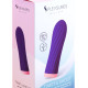 Віброкуля S Pleasures Bullets Twist & Shout Purple, фіолетова, ребриста поверхня, 10 режимів