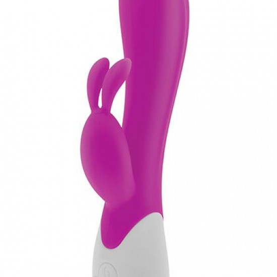 Вібратор-кролик S Pleasures Premium Corabi Rabbit, рожевий, вушка для клітора, 16 режимів, нагрів