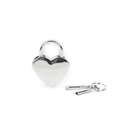 Замочок Liebe Seele Heart Shape Padlock Silver (2 шт)