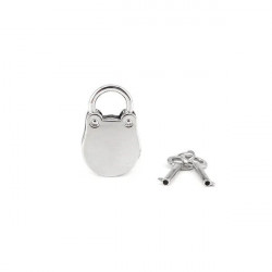 Замочок Liebe Seele Frog Shape Padlock Silver (2 шт)