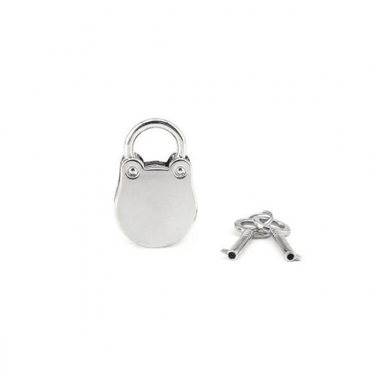 Замочок Liebe Seele Frog Shape Padlock Silver (2 шт)