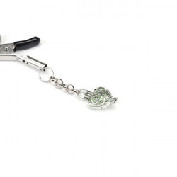Затискачі для сосків Liebe Seele Glow-in-dark Nipple Clamps Green