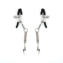 Затискачі для сосків Liebe Seele Lightning Nipple Clamps Silver