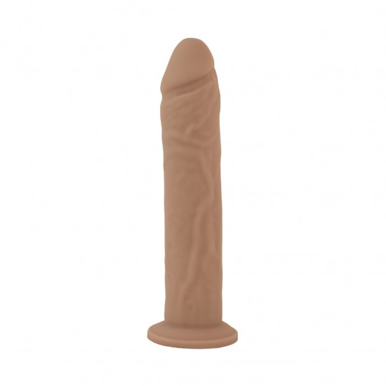 Фалоімітатор SilexD Oscar Flesh (MODEL 2 size 9in) Liquid Silicone, підходить для торса Apollo S і L
