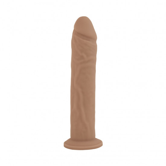 Фалоімітатор SilexD Oscar Flesh (MODEL 2 size 9in) Liquid Silicone, підходить для торса Apollo S і L
