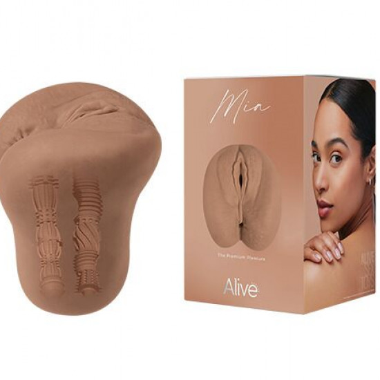 Мастурбатор Alive Mia Super Realistic Masturbator XL Caramel