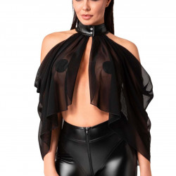 Болеро Noir Handmade F349 Tulle bolero - 4XL