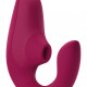 Вагінально-кліторальний стимулятор Womanizer Blend Vibrant Pink, вібрація + вакуум, 2 мотори