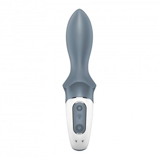 Анальний надувний вібратор Satisfyer Air Pump Booty 1, гнучкий стовбур