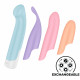 Набір 4-в-1 Satisfyer Playful Four, вібратор та 4 насадки, 12 режимів