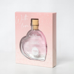 Масажний гель EXSENS With Love Cotton Candy 50 мл, розігрівальний, без цукру, їстівний