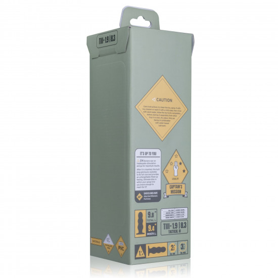 Анальна пробка BUTTR - Tactical III Butt Plug