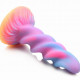 Фентезійний фалоімітатор Creature Cocks Glow-in-the-Dark Unicorn Dildo, світиться в темряві, 20,6 см