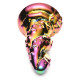 Фентезійний скляний фалоімітатор Creature Cocks Enchanting Rainbow Glass Dildo, 16 см