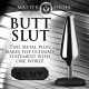 Анальна пробка Master Series Butt Slut Metal & Silicone Butt Plug - Silver