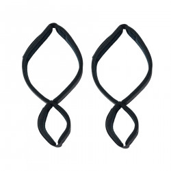 Фіксатори для руки і стегна Punishment - Thigh to Wrist Restraints - Black