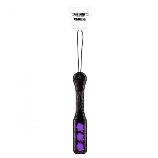 Паддл Punishment - Purple Lips Paddle - Black