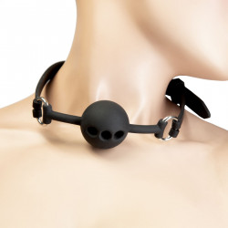 Кляп Punishment - Silicone Ball Gag - Black