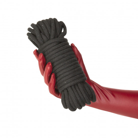 Мотузка для шибарі Punishment - Bondage Rope - Black