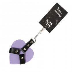 Брелок на карабіні для ключів Art of Sex Chained Heart, Лаванда