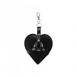 Брелок на карабіні для ключів Art of Heart Angel, Чорний