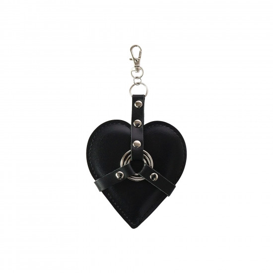 Брелок на карабіні для ключів Art of Heart Angel, Чорний