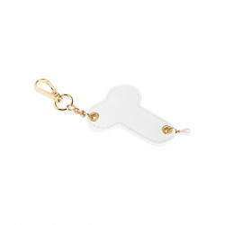 Брелок на карабіні для ключів Art of Fhallus, Білий