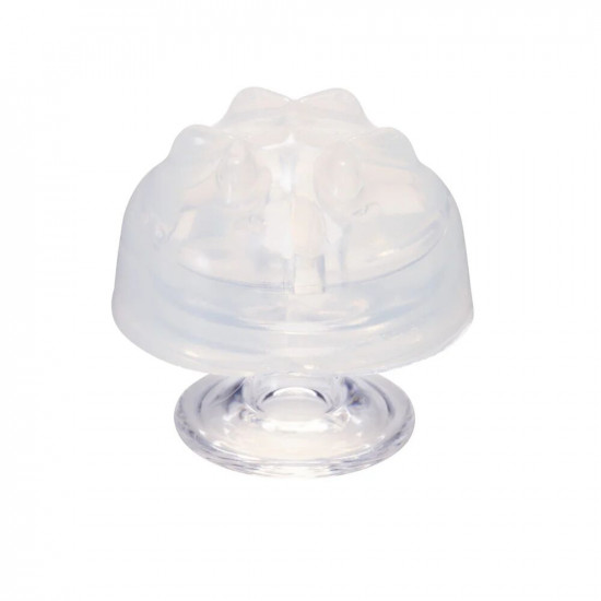 Стимулятор для ерогенних зон IROHA Petit – Coral, можна охолоджувати та нагрівати