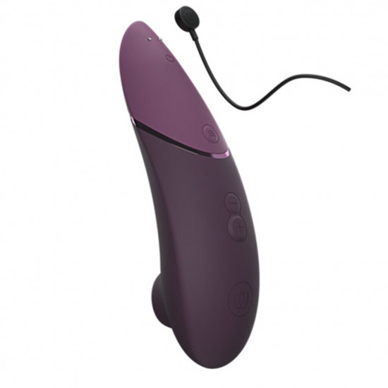 Вакуумний кліторальний стимулятор Womanizer Next Dark Purple, 3D Pleasure Air, 14 рівнів інтенсивності