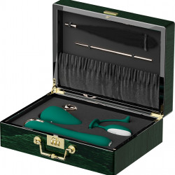 Набір Knight Jenay Pandora Box: вакуумний вібратор, вібратор з камерою, віброяйце, лоскітка, стрічка