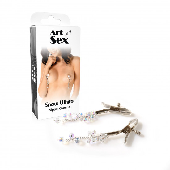 Затискачі для сосків Art of Sex Snow White