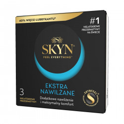 Презервативи SKYN Ekstra Nawilżane 3 шт