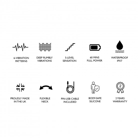 Вібромасажер DOXY Doxy Go