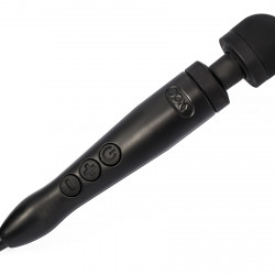 Вібромасажер DOXY Die Cast 3 Matt Black, дуже потужний, живлення 220В, металевий корпус