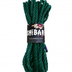 Джутова мотузка для шибарі Feral Feelings Shibari Rope, 8 м зелена