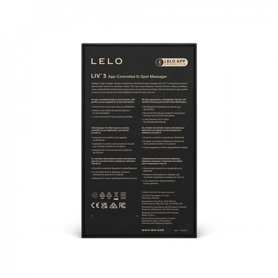 Вібратор LELO Liv 3 Deep Rose