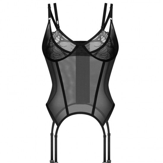 Корсет Obsessive Arrowel Black corset L/XL