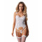 Корсет Obsessive Arrowel White corset 2XL/3XL
