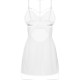 Бебі-долл Obsessive Arrowel White chemise L/XL