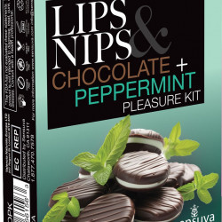 Подарунковий набір Sensuva Lips & Nips Pleasure Kit - Chocolate Peppermint 2 x 4г