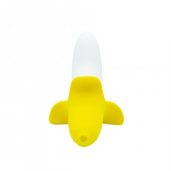 Вібратор-банан Banana Bliss Mini Silicone Vibrator, вагінально-кліторальна стимуляція, 10 режимів