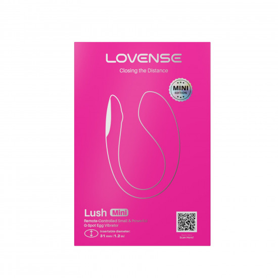 Міні смарт-віброяйце Lovense Lush Mini, зменшена версія Lovense Lush 4