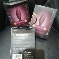 Анальна пробка Climaximum Oryx (м'ята упаковка!!!)