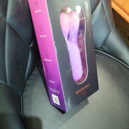 Вібратор Rocks Off Glo Girl - Bunny (м'ята упаковка!!!)