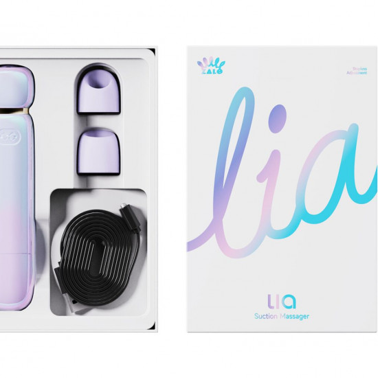 Вакуумний кліторальний стимулятор Zalo Lia Lavender Purple