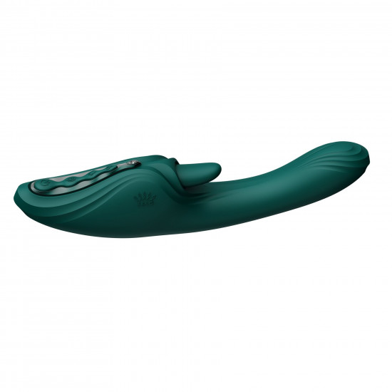 Вібратор-кролик Zalo Ares Turquoise Green