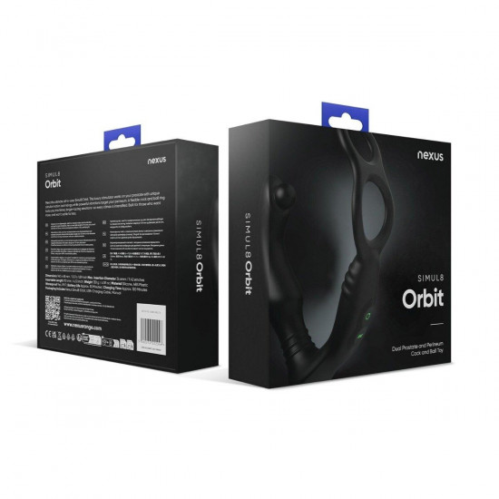 Стимулятор простати Nexus SIMUL8 Orbit Edition з ерекційним кільцем
