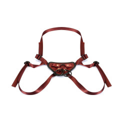 Трусики для страпона Liebe Seele Wine Red Strap-on Harness